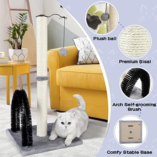 ANWA 32" Tall Cat Scratching Post - Image 3