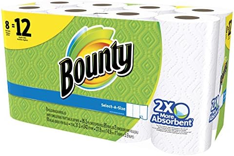 Bounty Select-A-Size Paper Towels, Giant Roll, 8 Rolls - Image 3