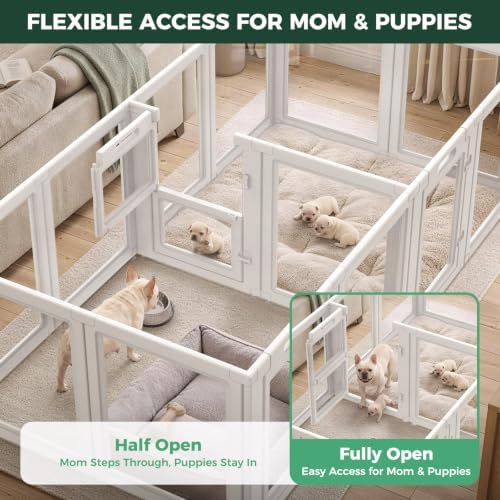 FXW AuraSpace Acrylic Dog Playpen - Image 2