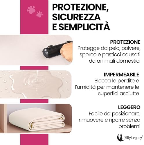 Thin Reversible Waterproof Protective Bed Cover, - Image 4