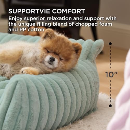 Bedsure ComfyFleece® Shown on TV Fluffy Cute Cat Couch - Image 3