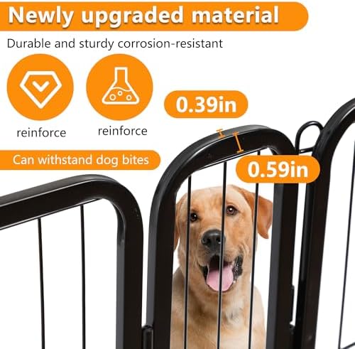 BestPet | Dog Playpen | 40", 8 Panels | Heavy Duty Metal Pet Exercise Pen - Image 5