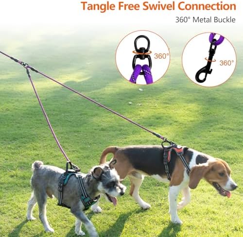 Taglory Double Dog Leash Coupler - Image 2