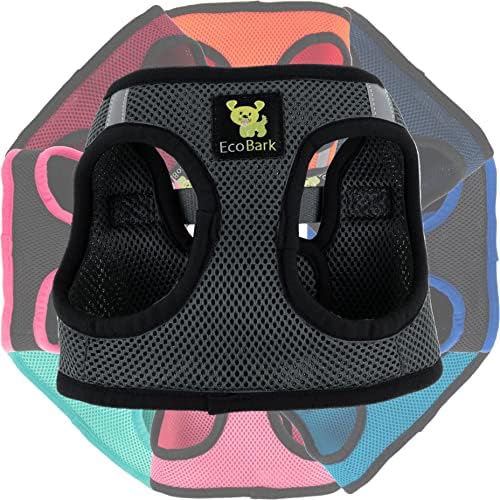 EcoBark Step in Dog Harness Reflective Soft Ultra Padded Mesh Dog Harnesses - Image 6