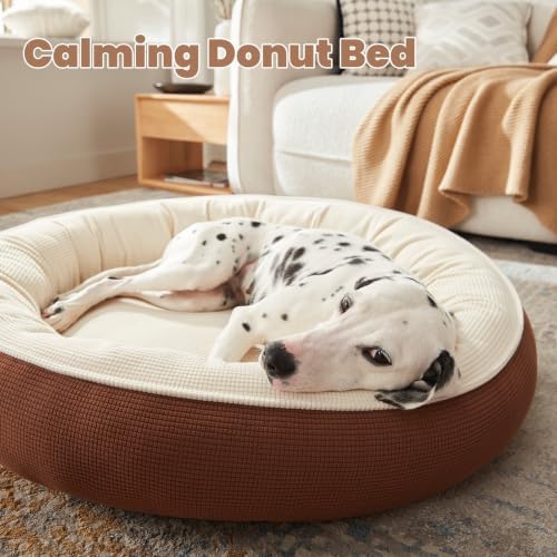 36 inches Soft Touch Fleece Donut Dog Bed - Image 2