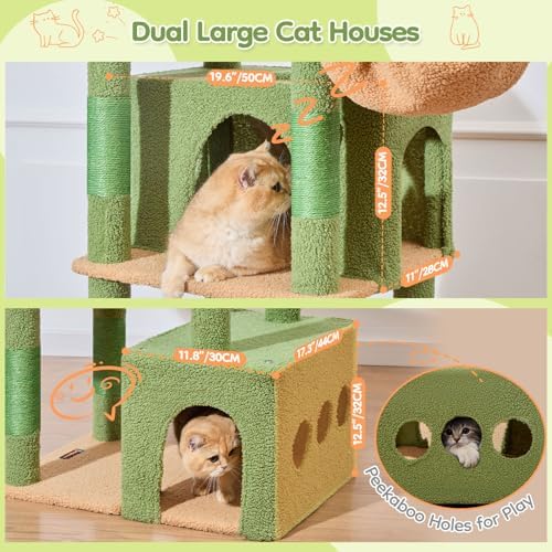 Taoqimiao 72 in Cat Tree, XXL Cat Tower - Image 4