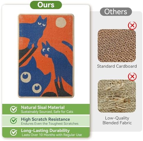 Sisal Cat Scratcher Mat Anti-Scratch Cat Scratching Pad - Image 5