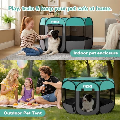 Dog Cat Small Animal Puppy Playpen Crate - Image 5