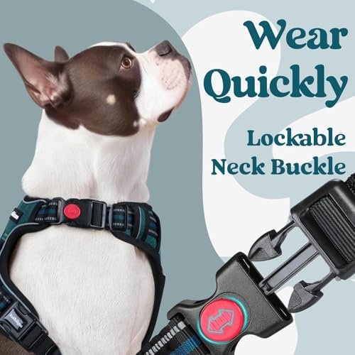 rabbitgoo Dog Harness Medium Sized, Updated Easy On & Off - Image 3