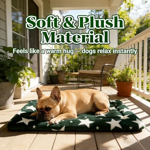 Dog Bed Mat - Reversible Dog Crate Bed Mats, Soft & Breathable Kennel Pad - Image 4