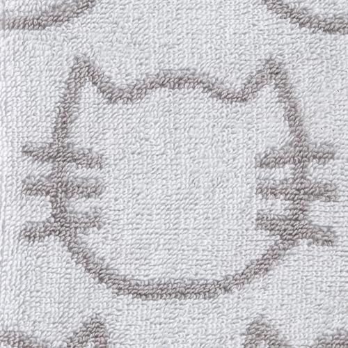 SKL Home Cat Hand Towel Set-2pc, 100% Cotton, Reversible - Image 2