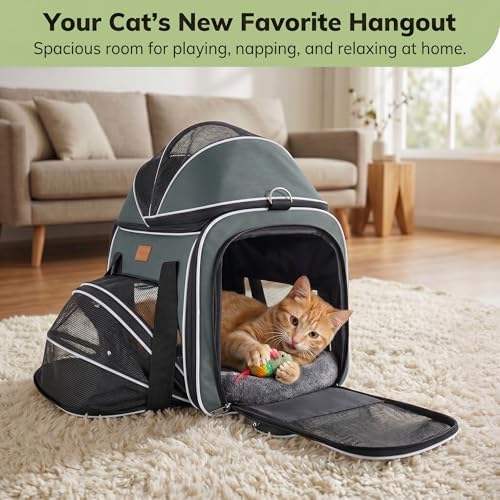 Morpilot Top and Side Expandable Cat Carrier - Image 4