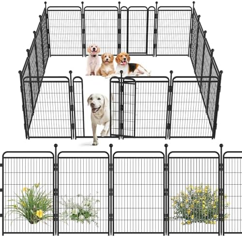 Gardner Pet Dog Playpens, Foldable Pet Play Yard Gate by GardnerPet
