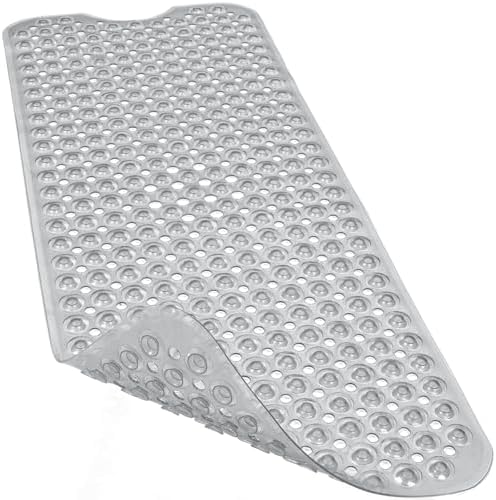 Bathtub and Shower Mats, 40x16 Inch Extra Large Non Slip Soft Bath Tub Mat by Linoows