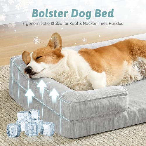 COZY KISS Orthopedic Dog Cooling Bed - Image 2