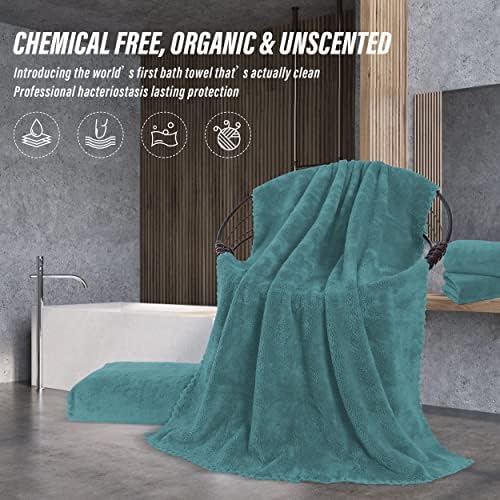 MOONQUEEN 6 Pack Premium Bath Towel Set - Image 5