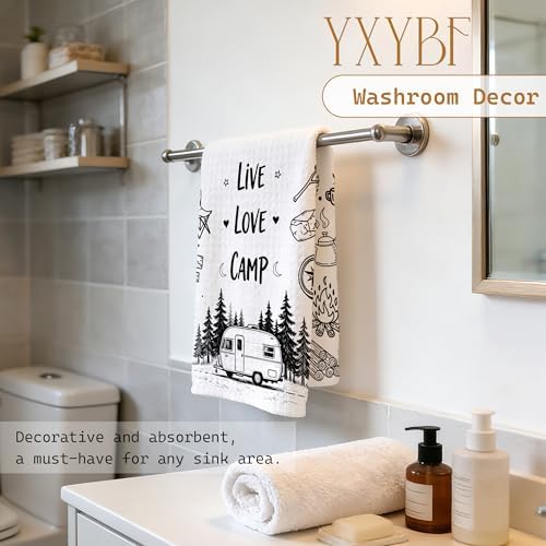 Camping Lover Gifts Hand Dish Tea Towels - Image 4
