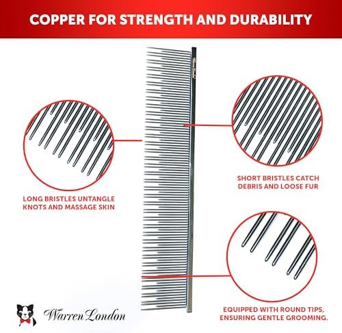 Warren London Carding Cat Comb | 7.5 inches made - Image 2