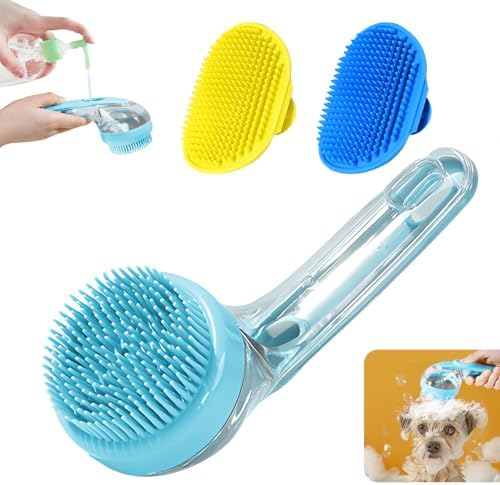 3Pcs Dog Bath Brush, Dog Scrubber by Unknown