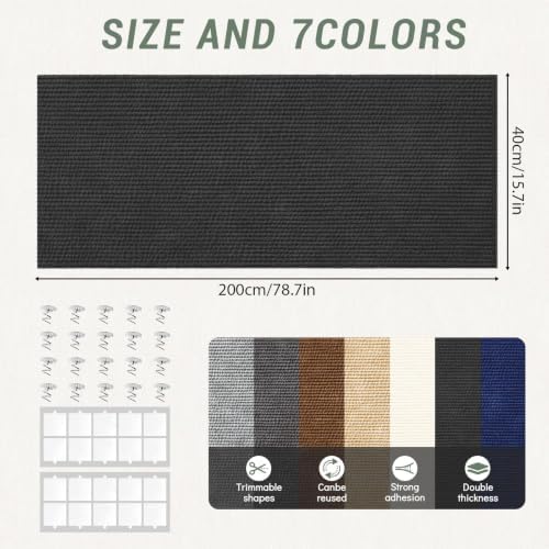 SEPAZON 78.7" x 15.8" Cat Scratch Furniture Protector - Image 3