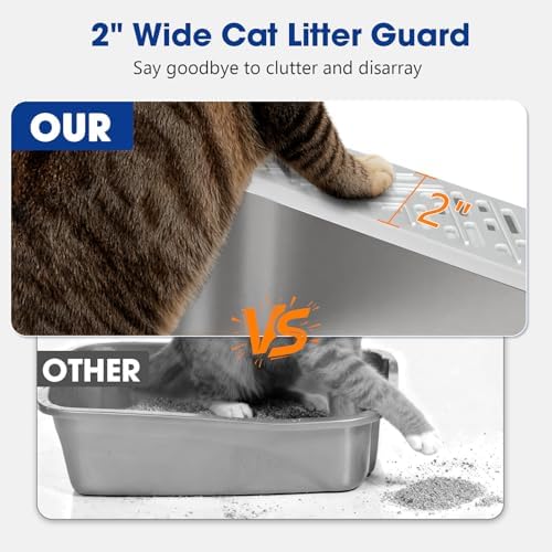 2 Pack Stainless Steel Litter Box - Image 2