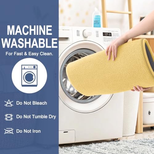 OLANLY Thick Memory Foam Bathroom Rugs 36x24, Absorbent Bath Mat - Image 6