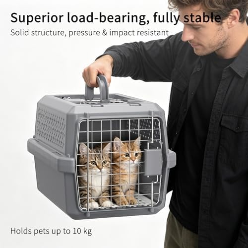 RIZZARI Airline-Approved Pet Carrier: Hard-Sided Crate - Image 3