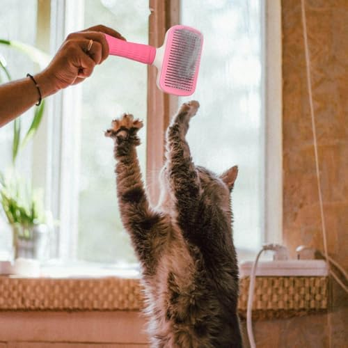 Pet Cleaning Deshedding Brush, Pet Hair Removal Brush - Image 4