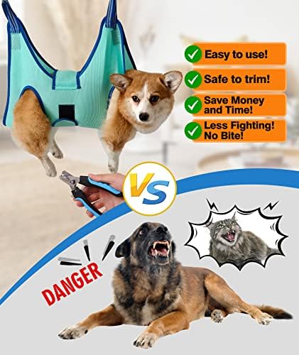 Kkiimatt Dog Grooming Hammock, XS Size Hanging Harness Holder - Image 2