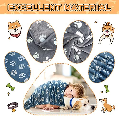 Rezutan Dog Blanket for Medium Dogs 3 Pack Premium Soft Puppy & Cat - Image 3