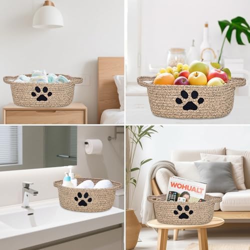 ABenkle Small Woven Basket - Image 7