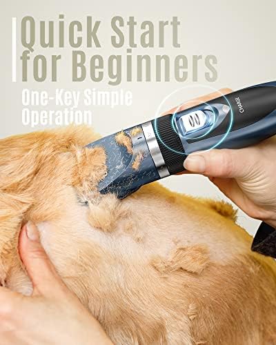 oneisall Dog Clippers Low Noise Grooming Kit - Image 4
