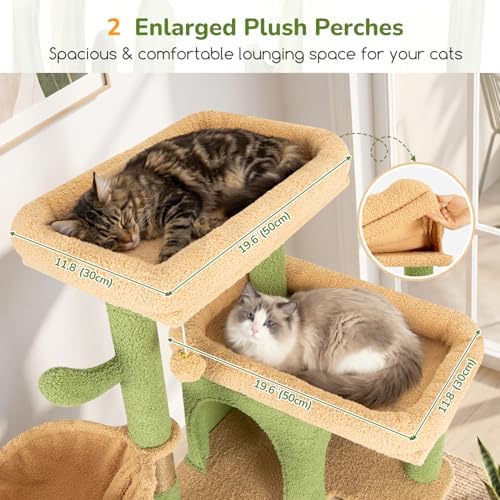 Globlazer 80in Extra Large Cactus Corner Cat Tree Tower S80G - Image 2