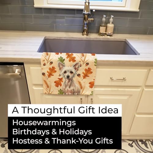 Caroline's Treasures Chinese Crested Dogs Kitchen Towel 15x25 in - Image 5