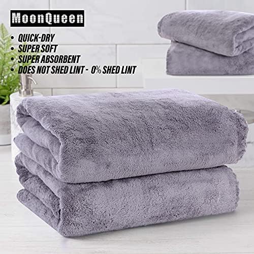 MOONQUEEN 2 Pack Premium Bath Towel Set - Image 5