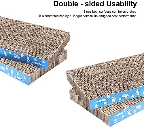 5 Packs in 1 Cat Scratch Pad, Cat Scratcher Cardboard, Reversible, Durable - Image 4