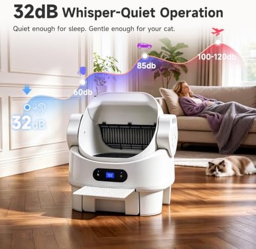 Open Top Automatic Self Cleaning Multiple Cat Litter Box - Image 3