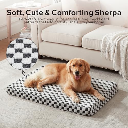 JOEJOY Dog Bed for Medium Dogs, Large Orthopedic Dog Bed - Image 2