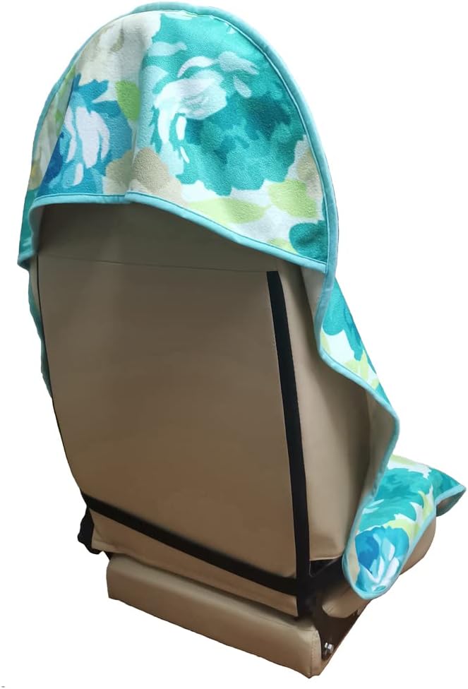 Car Seat Cover Protector Front Seats,for Gym Workout,Running,Swimming,Beach and Hiking,Waterproof Sweat Towel Bucket Seat Covers for Cars SUV Trucks (Chrysanthemum, 2Pcs)