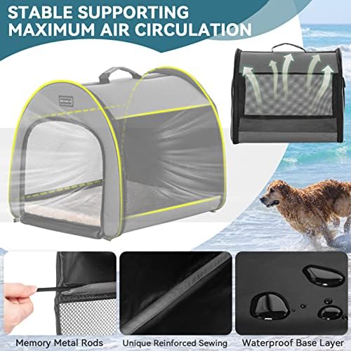 PETSFIT Soft Dog Crate, Dog Travel Crate - Image 4