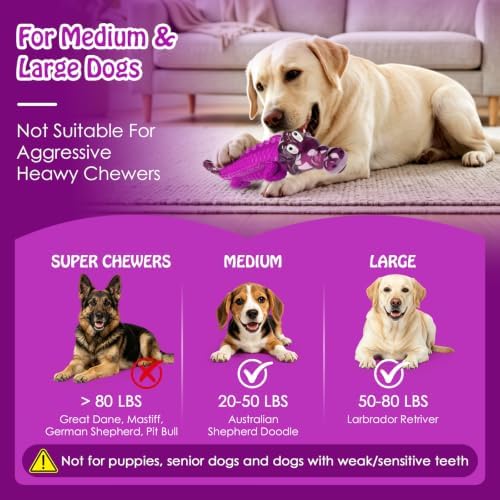 Jeefome Dog Chew Toys for Aggressive Chewers - Image 3
