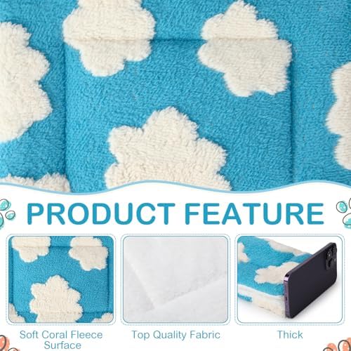 Haull 4 Pcs Waterproof Guinea Pig Bedding Mat, 13 x 10 - Image 3
