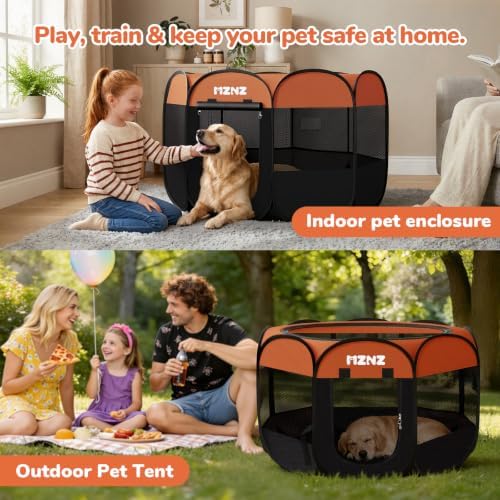 Dog Cat Small Animal Puppy Playpen Crate - Image 5
