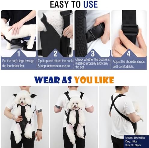 Pawaboo Pet Front Carrier Backpack - Image 2