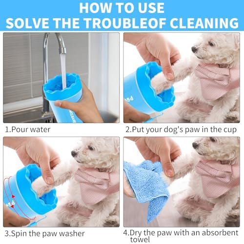 Professional 7 in 1 Dog Paw Cleaner - Image 4