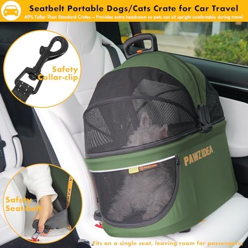 PAWZIDEA Portable Small Dog Crate - Image 3