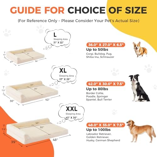 XL Orthopedic Dog Bed for Large Sized Dogs - Image 5