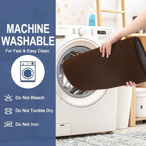 OLANLY Memory Foam Bathroom Runner Rugs 44x24, Absorbent Long Mat - Image 6