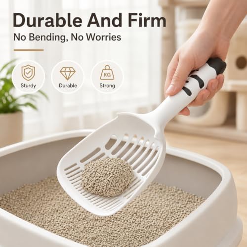 Cat Litter Scooper Plastic Cat and Dog Poop Collector - Image 3