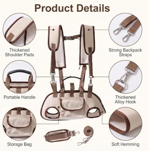 Dog Carrier Sling, Puppy Sling Carrier - Image 5
